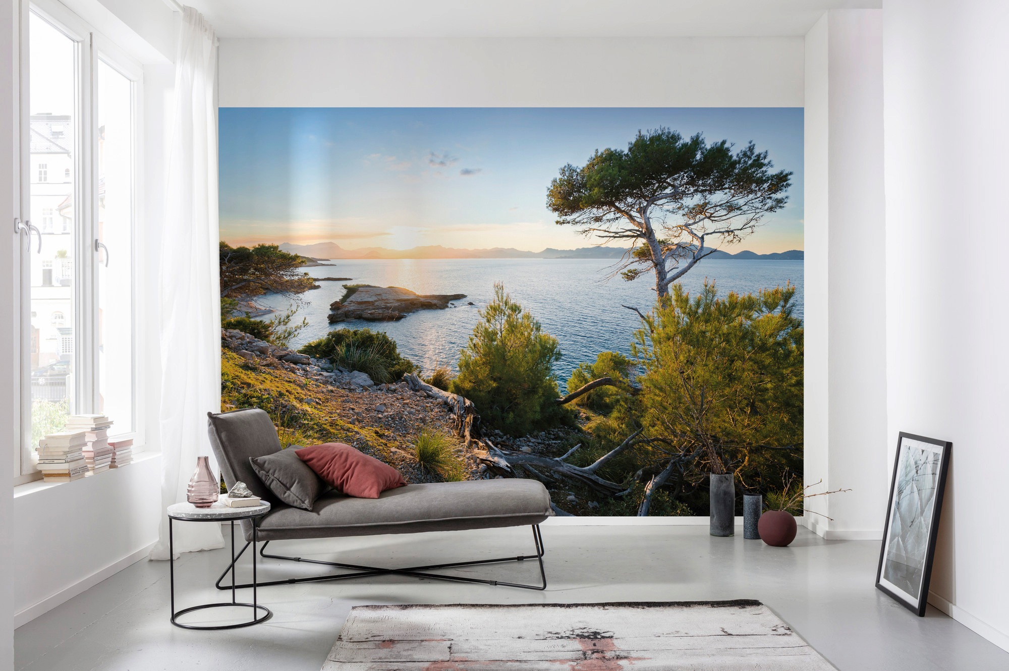 KOMAR Vlies Fototapete - Licht des Südens - Größe 400 x 280 cm mehrfarbig günstig online kaufen