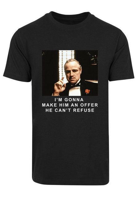 Merchcode T-Shirt Merchcode Herren Godfather Refuse T-Shirt (1-tlg) günstig online kaufen