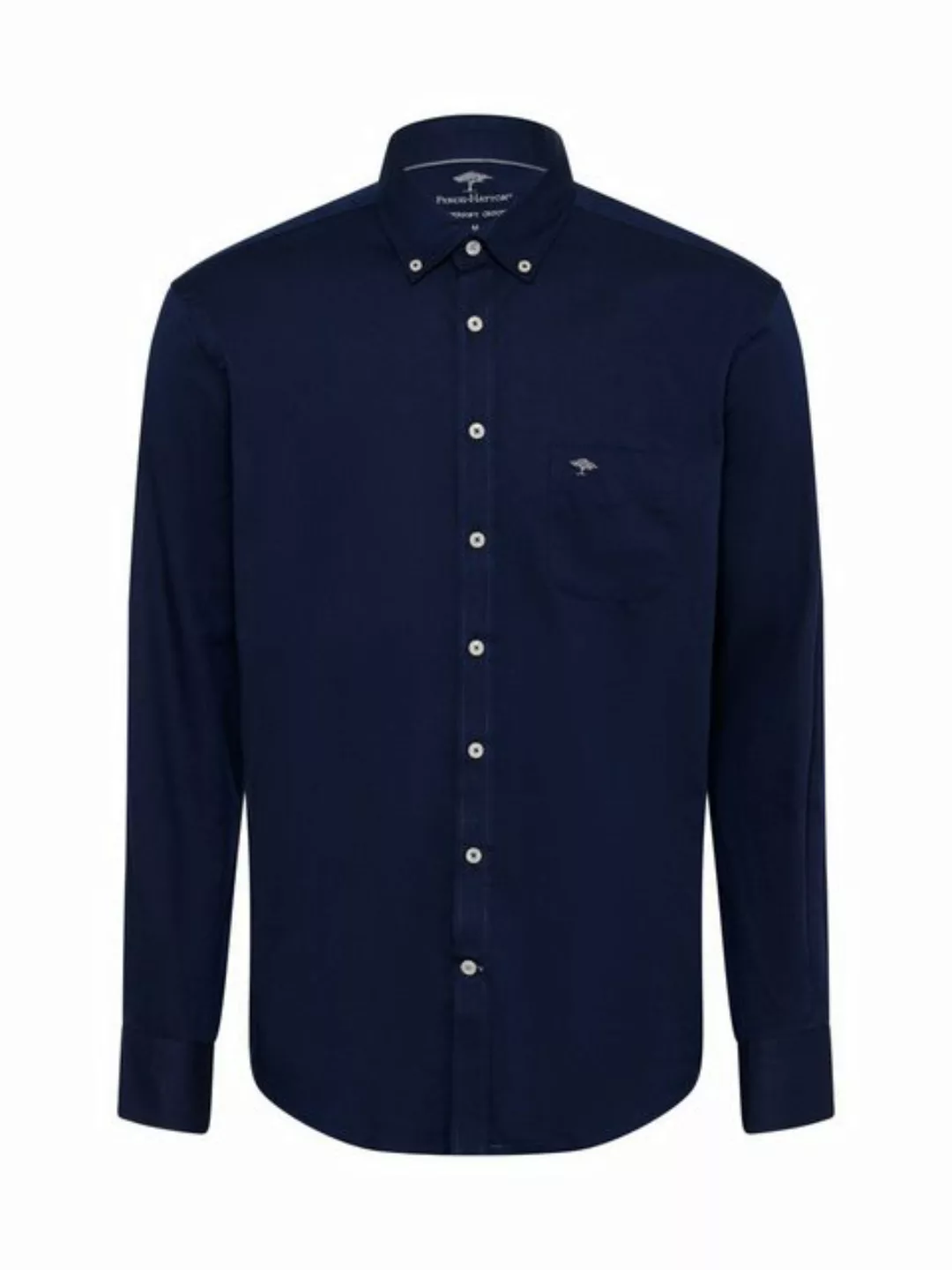 FYNCH-HATTON Langarmhemd Button-Down-Kragen günstig online kaufen