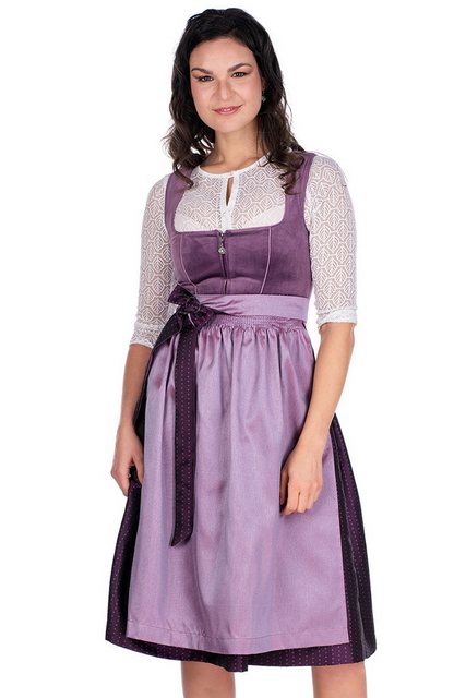 Spieth & Wensky Dirndl Samt Dirndl 2tlg. - DOREEN - malve günstig online kaufen