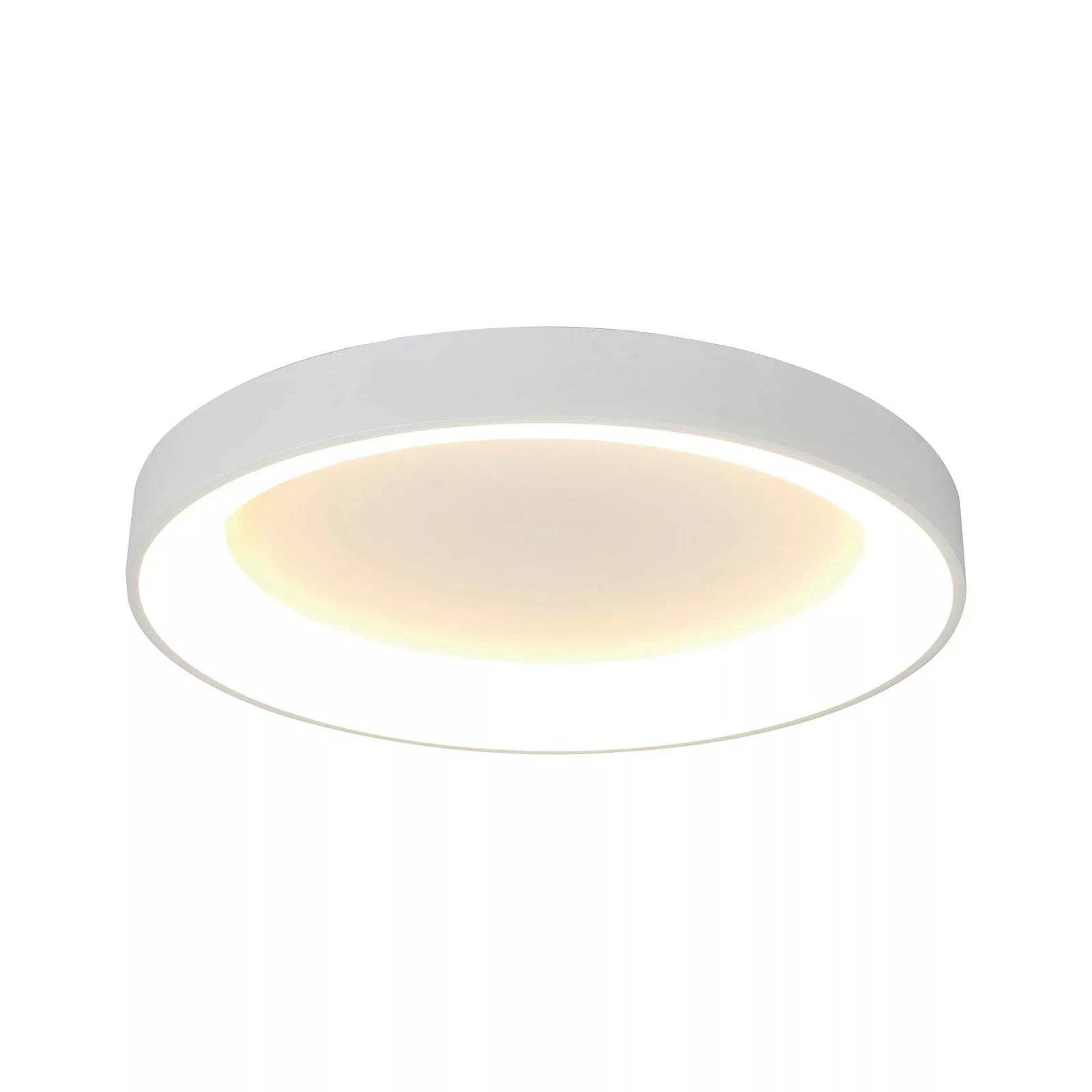 LED-Deckenlampe Niseko II, CCT, Fernbedienung, Ø 50 cm, weiß günstig online kaufen