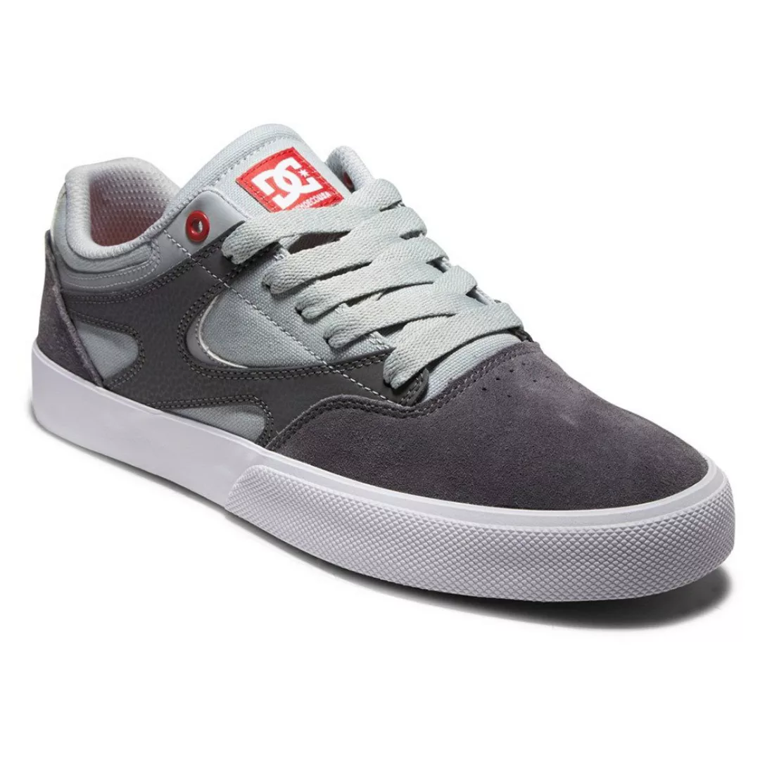 Dc Shoes Kalis Vulc S Sportschuhe EU 45 Grey / Grey / Red günstig online kaufen