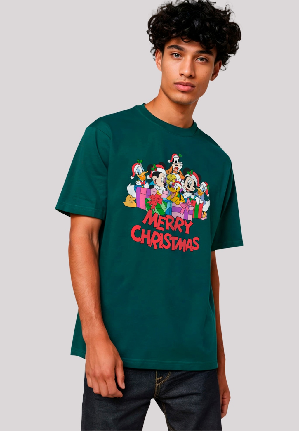 F4NT4STIC T-Shirt "Disney Micky Maus And Friends Christmas", Premium Qualit günstig online kaufen