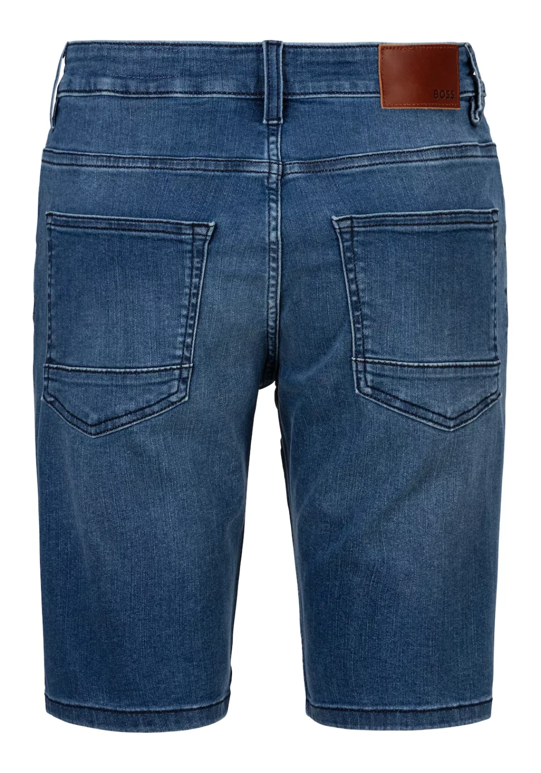 BOSS ORANGE Shorts "Delaware-Shorts BC-C", mit Leder-Badge günstig online kaufen