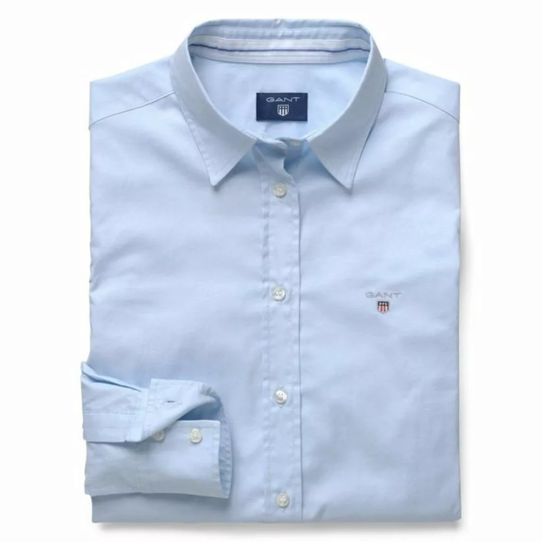 Gant Langarmbluse 432681 Damen Bluse Stretch Oxford Solid Unifarben günstig online kaufen
