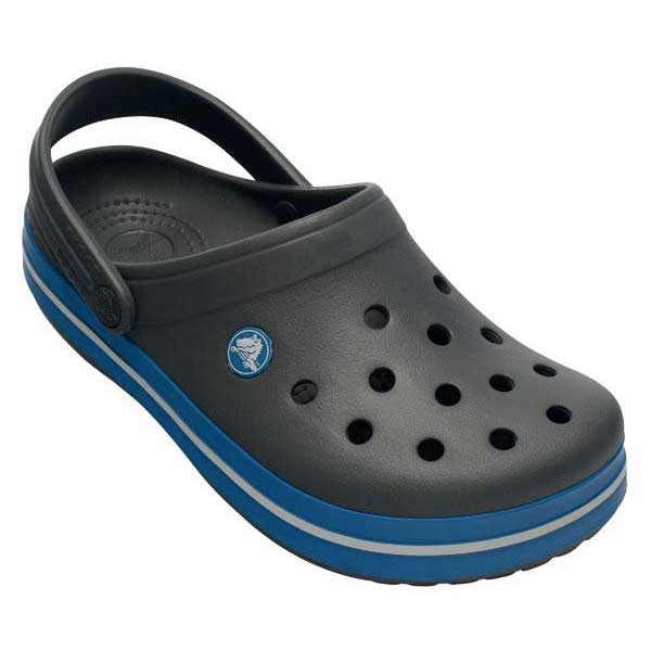 Crocs Crocband Clogs EU 43-44 Charcoal / Ocean günstig online kaufen