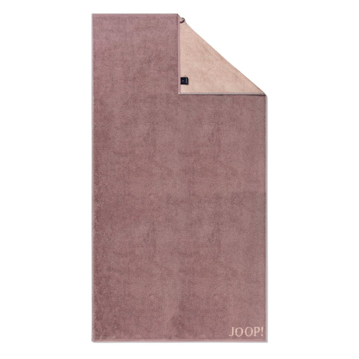 JOOP! Duschtuch Classic Frottierkollektion - 80x150 cm, Walkfrottier Rosa günstig online kaufen