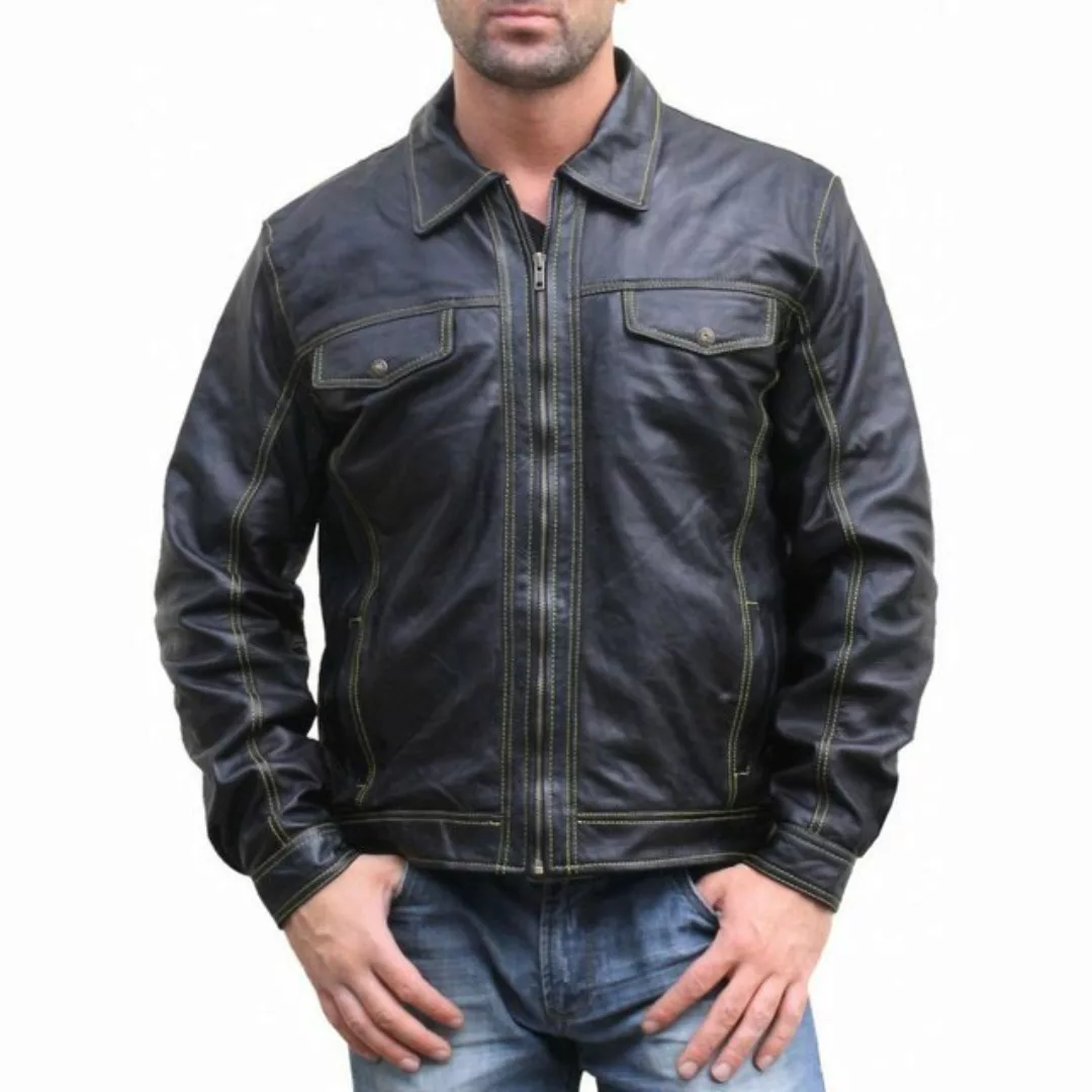 German Wear Lederjacke Trend 503J Lederjacke Jacke aus Lamm Nappa Leder Sch günstig online kaufen