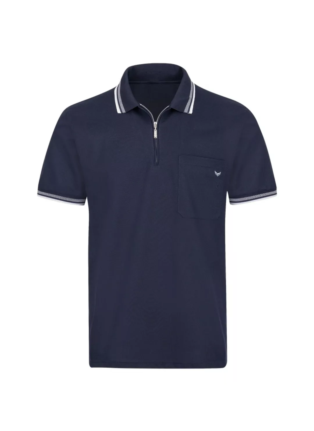 Trigema Poloshirt "TRIGEMA Poloshirt mit Reißverschluss" günstig online kaufen