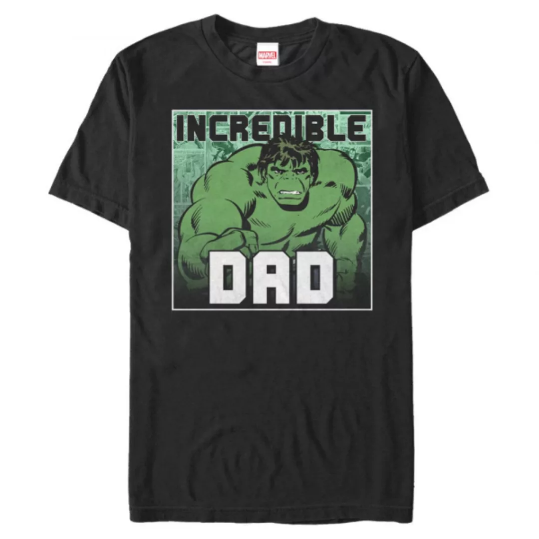 Marvel - Avengers - Hulk Incredible Dad - Vatertag - Männer T-Shirt günstig online kaufen