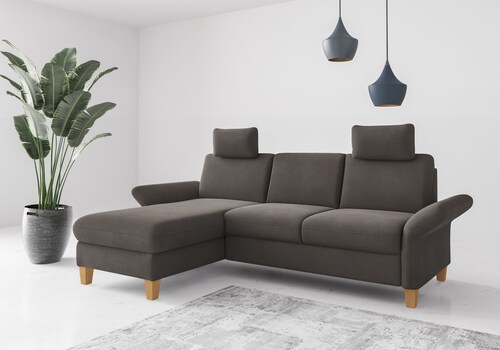 Home affaire Ecksofa "Rochelle, L-Form", wahlweise mit Armteilverstellung, günstig online kaufen