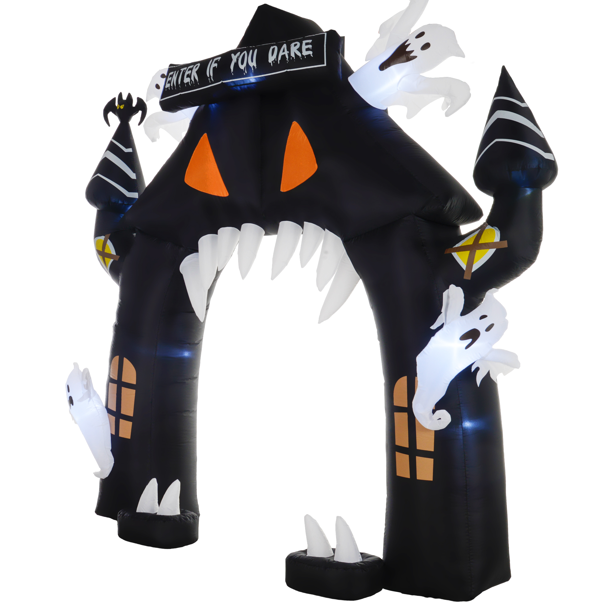 Outsunny Halloween aufblasbarer Bogen, Halloween Dekoration, 300 cm Große H günstig online kaufen