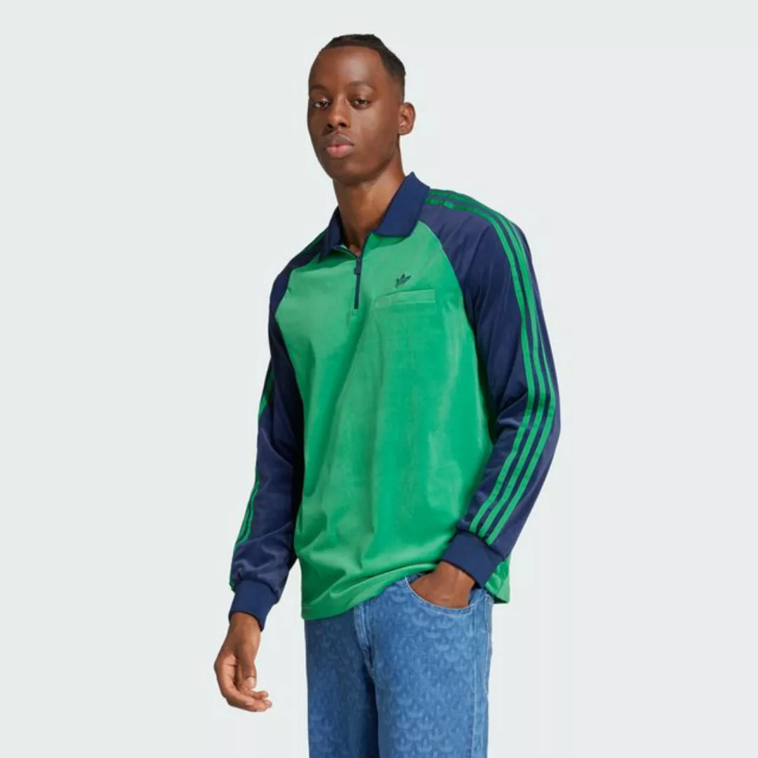 adidas Originals T-Shirt ADIDAS ORIGINALS 70S VELOUR POLOSHIRT günstig online kaufen