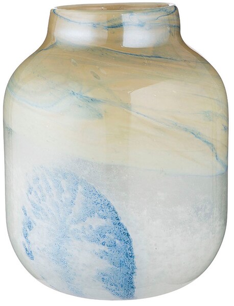 Casablanca by Gilde Tischvase »Fresh, Dekovase«, (1 St.), Vase aus durchgef günstig online kaufen