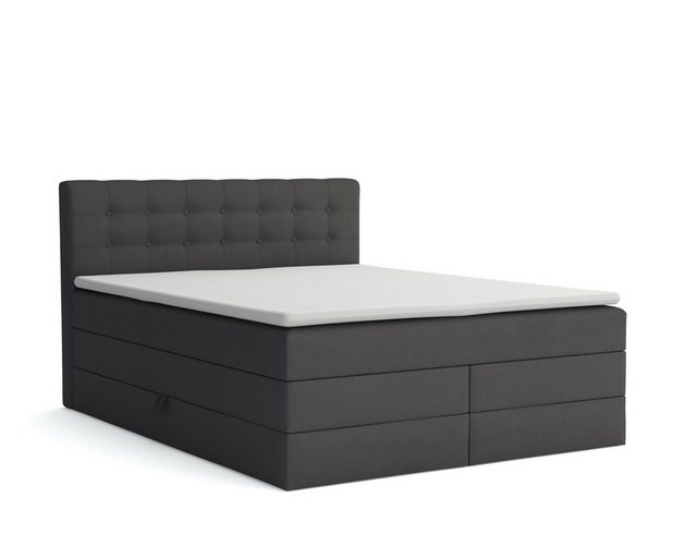 Deine Möbel 24 Boxspringbett SANTE Echtes Boxspringbett Polsterbett Komplet günstig online kaufen