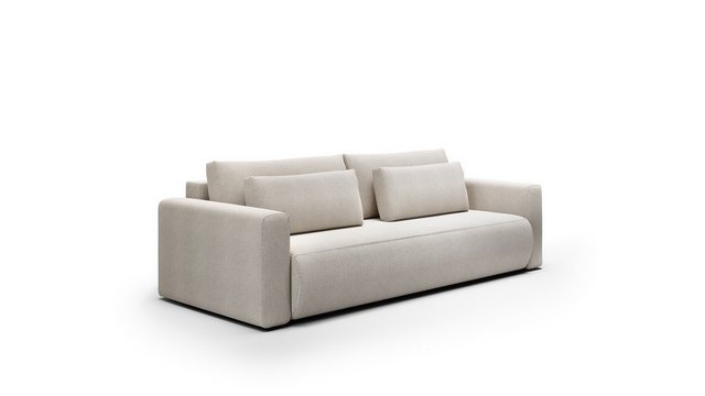 Fun Möbel 3-Sitzer Sofa Designersofa CHAIRA 3-Sitzer mit Schlaffunktion in günstig online kaufen