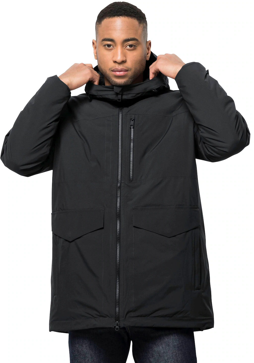 Jack Wolfskin Funktionsparka "KOENIGSBAU", mit Kapuze, Wärmend, winddicht, günstig online kaufen