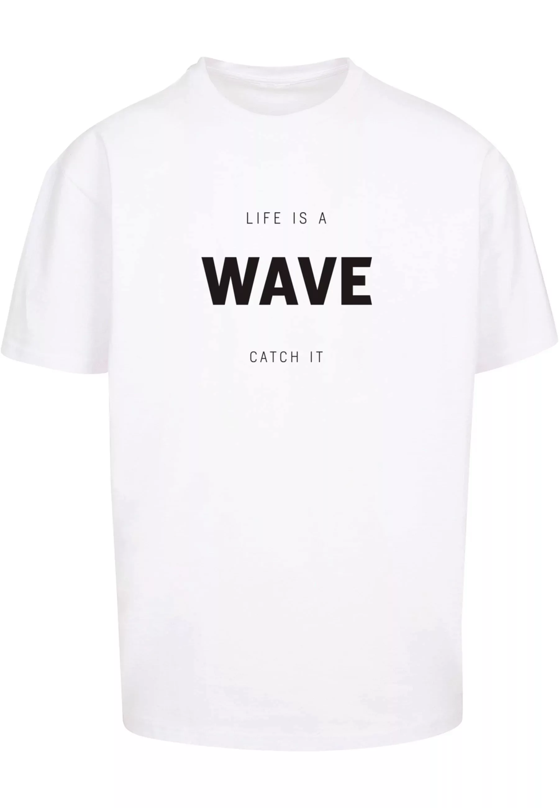 Merchcode T-Shirt "Merchcode Herren Summer - Life is a wave Heavy Oversize günstig online kaufen