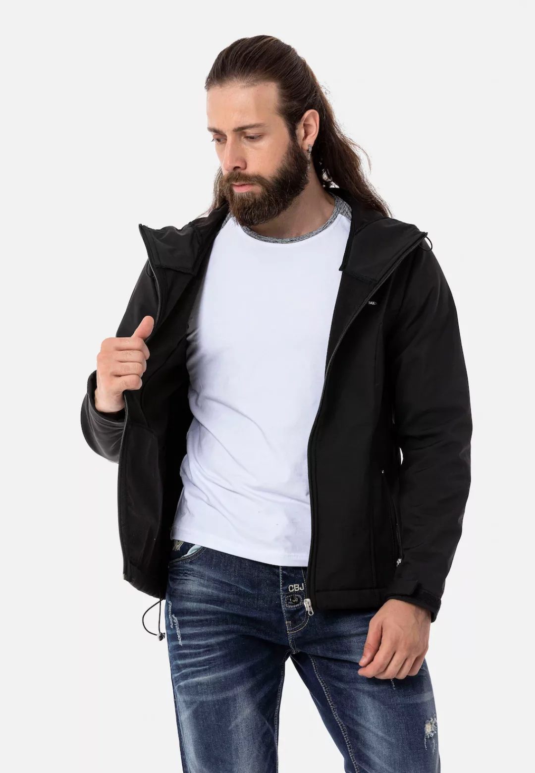 Cipo & Baxx Outdoorjacke, in sportlichem Look günstig online kaufen