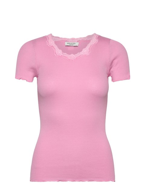 rosemunde T-Shirt RWBeatha SS Regular O-neck Lace T-shirt günstig online kaufen