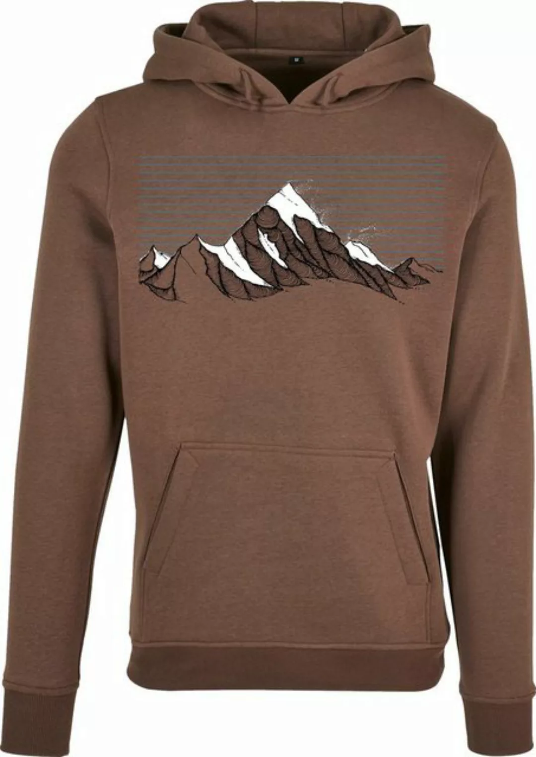 Baddery Kapuzenpullover Hoodie : Bergwind - Kletter Kleidung - Wander Outdo günstig online kaufen
