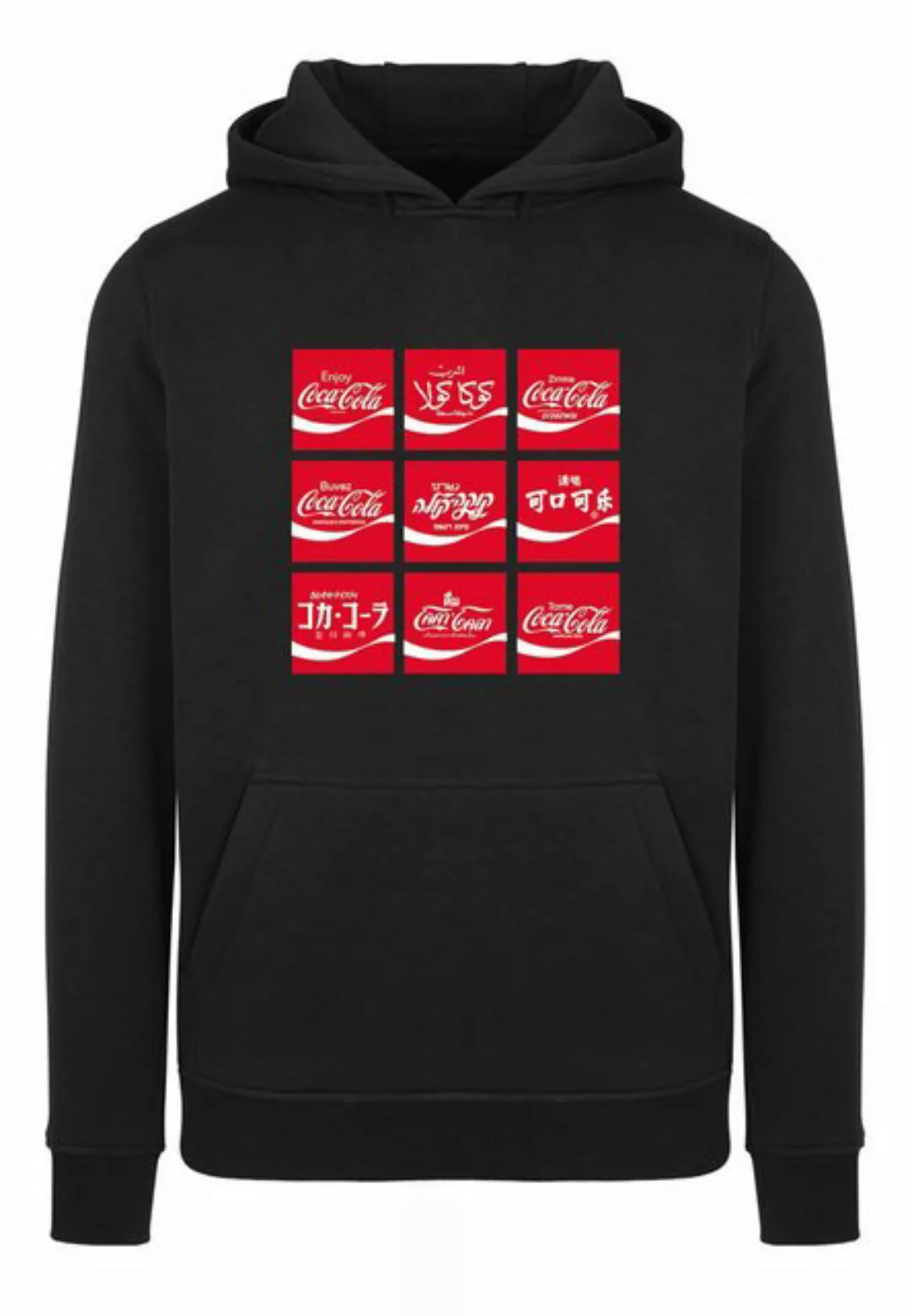 Merchcode Kapuzensweatshirt Merchcode Herren Coca Cola International Logo H günstig online kaufen