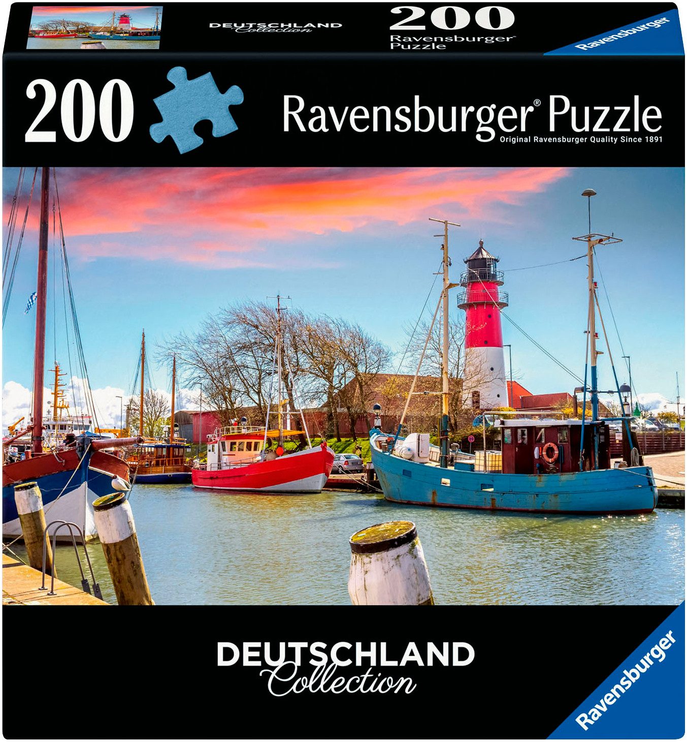 Ravensburger Puzzle Deutschland Collection, Der Hafen günstig online kaufen