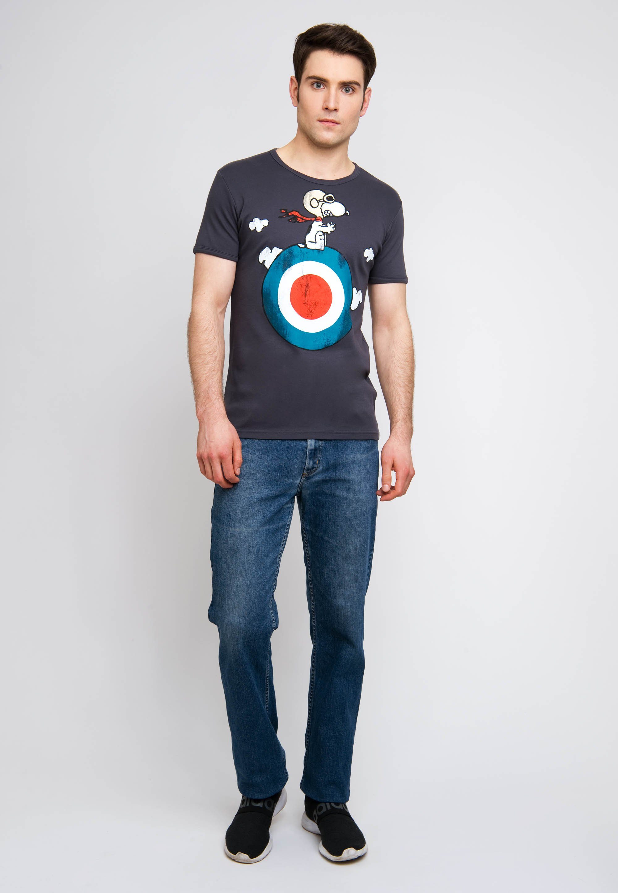 LOGOSHIRT T-Shirt Peanuts - Snoopy Pilot günstig online kaufen