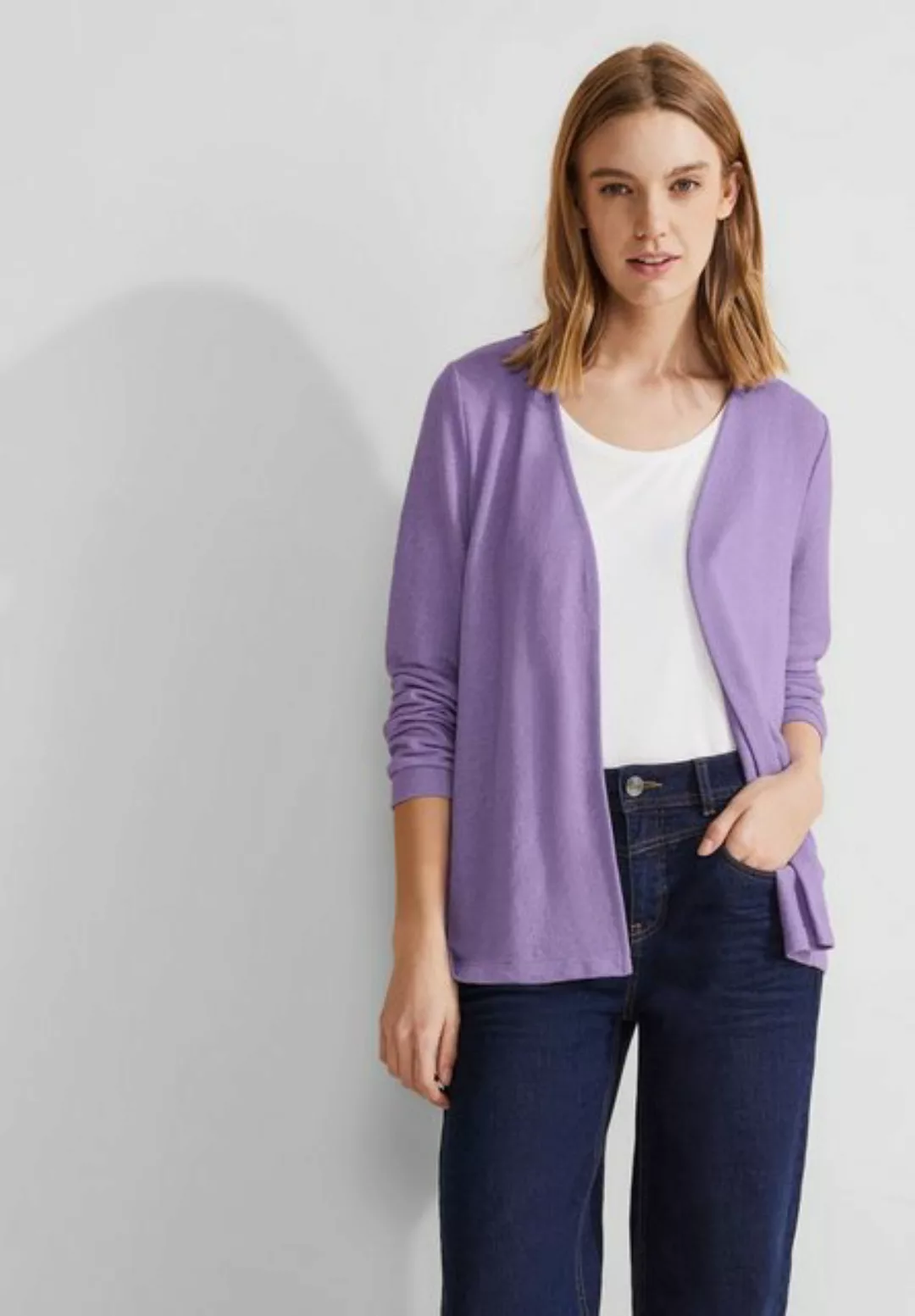 STREET ONE Shirtjacke Style Nette Summer Knit in einheitlichem Look günstig online kaufen
