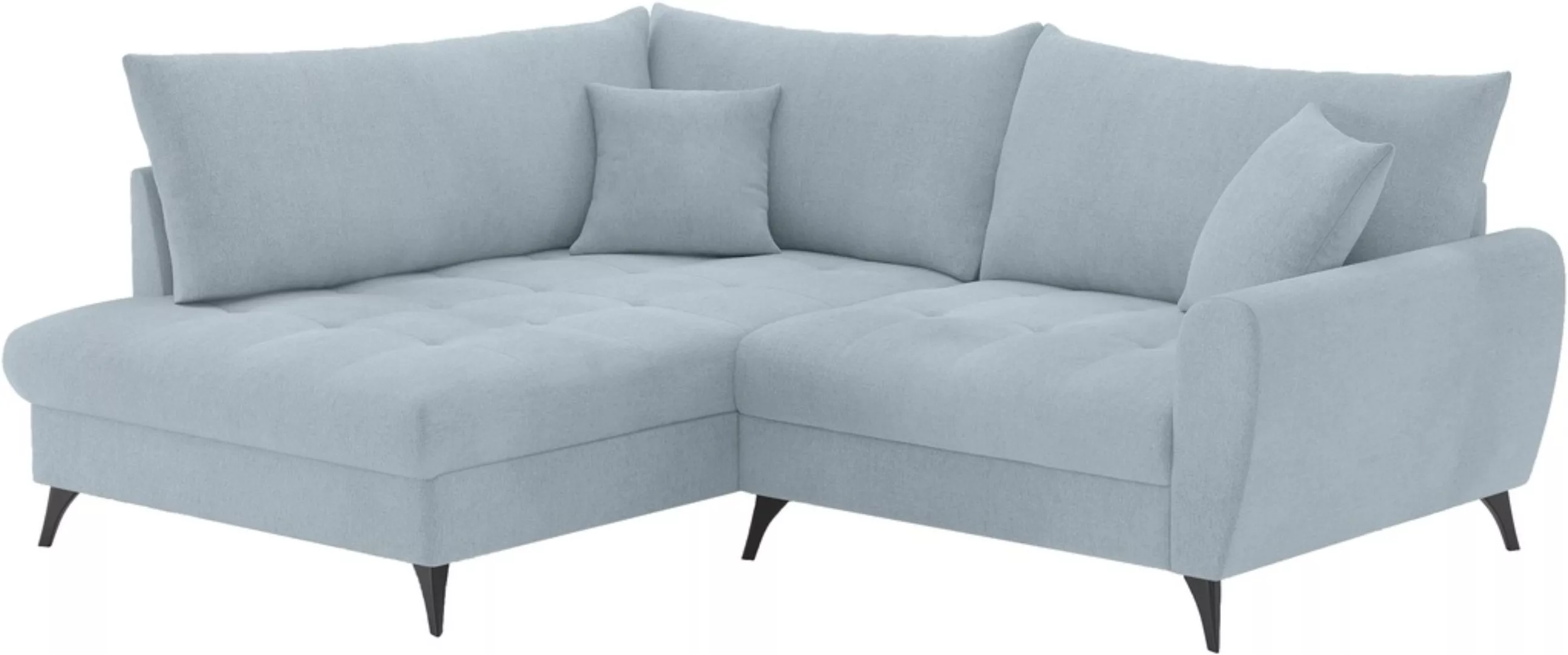 Mr. Couch Ecksofa "Blackburn II, L-Form", Mit Kaltschaumpolsterung bis 140 günstig online kaufen