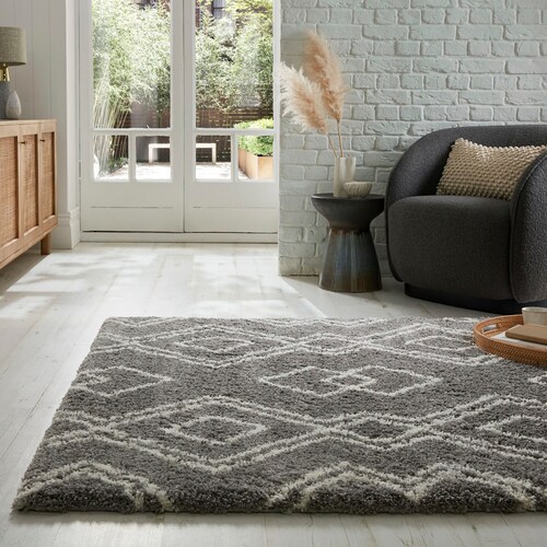 FLAIR RUGS Hochflor-Teppich »ATLAS«, rechteckig, Berber Teppich günstig online kaufen