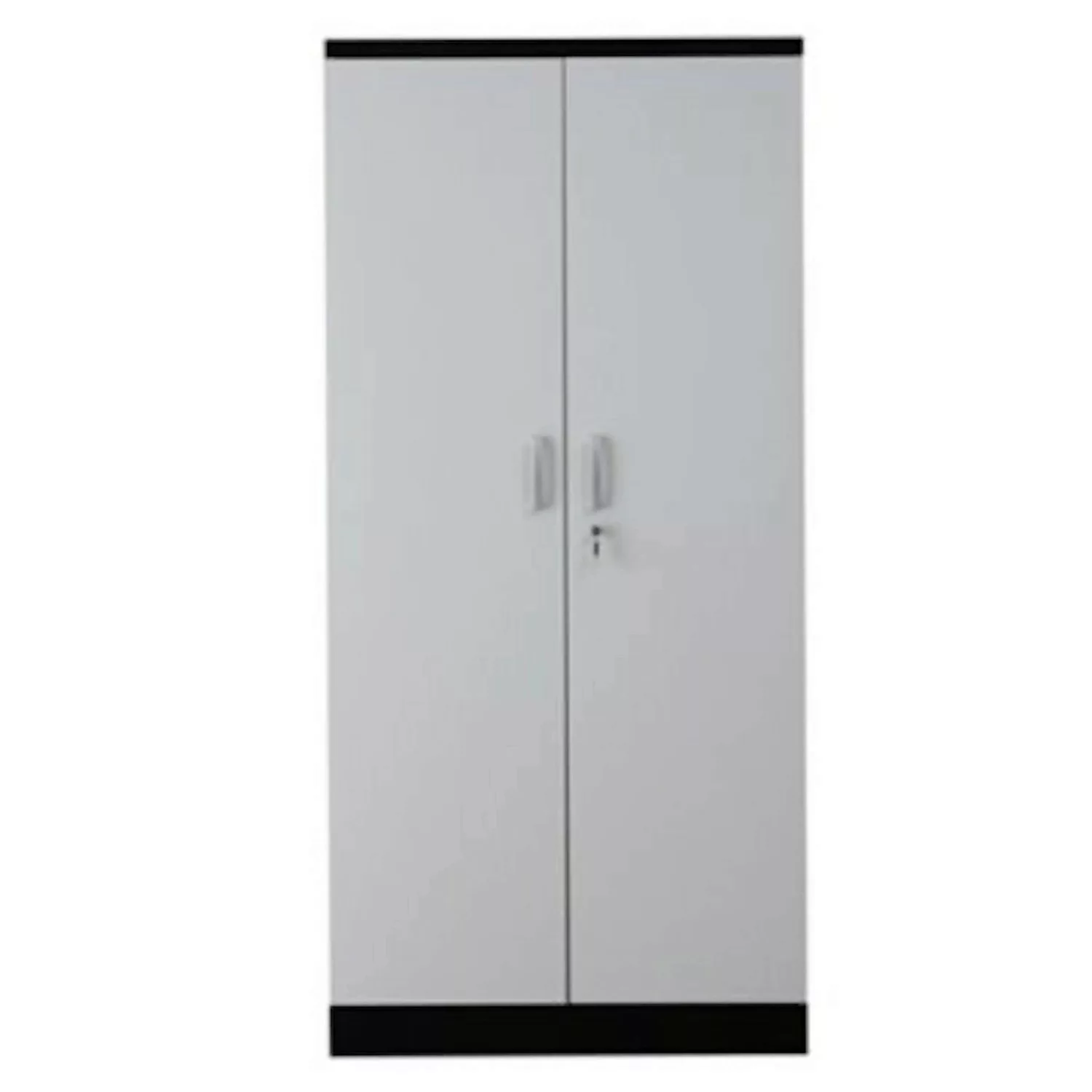 PROREGAL Aktenschrank Beetle 4 Fachböden HxBxT 195 x 92 x 42 cm Schwarz & G günstig online kaufen