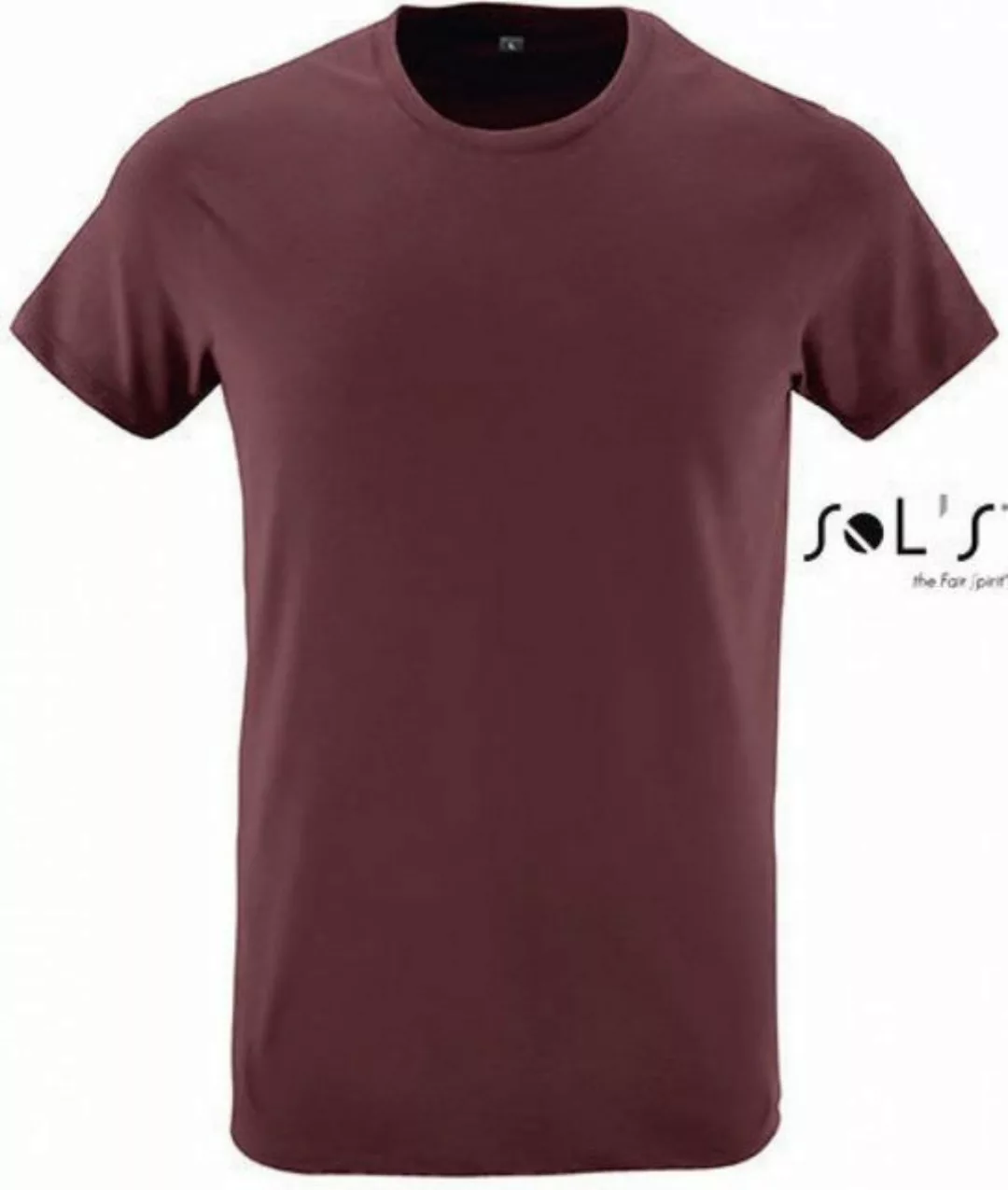 SOLS Rundhalsshirt Regent Fit Herren T-Shirt günstig online kaufen