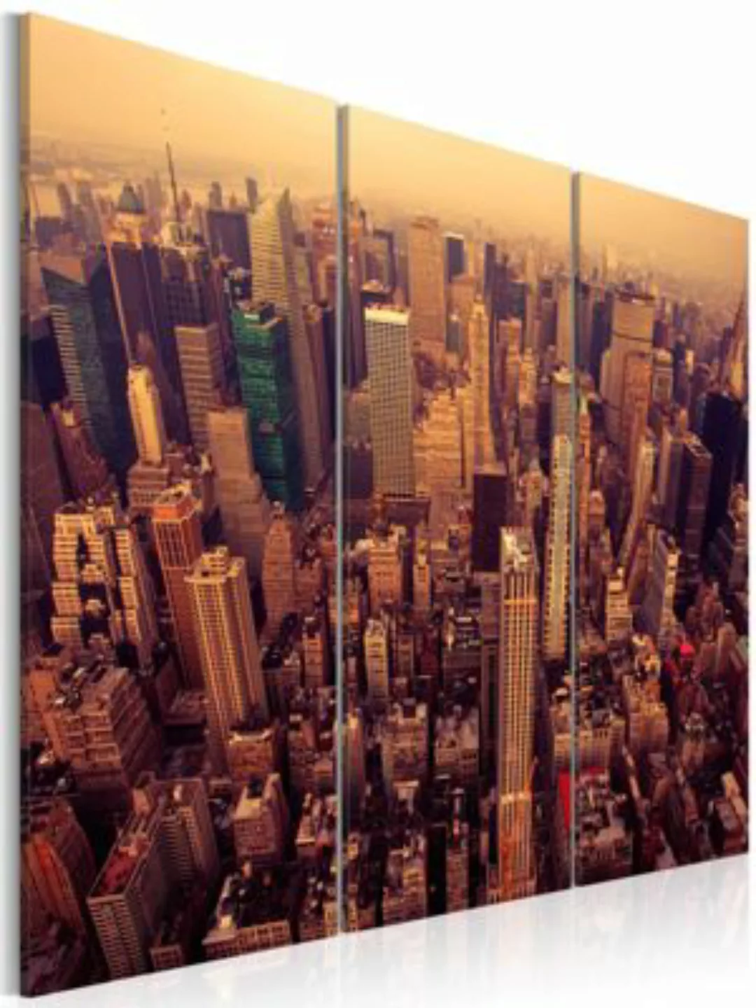 artgeist Wandbild Sonnenuntergang in New York mehrfarbig Gr. 60 x 40 günstig online kaufen