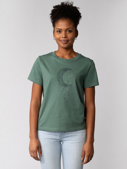 wat? Apparel T-Shirt Mandala Moon günstig online kaufen