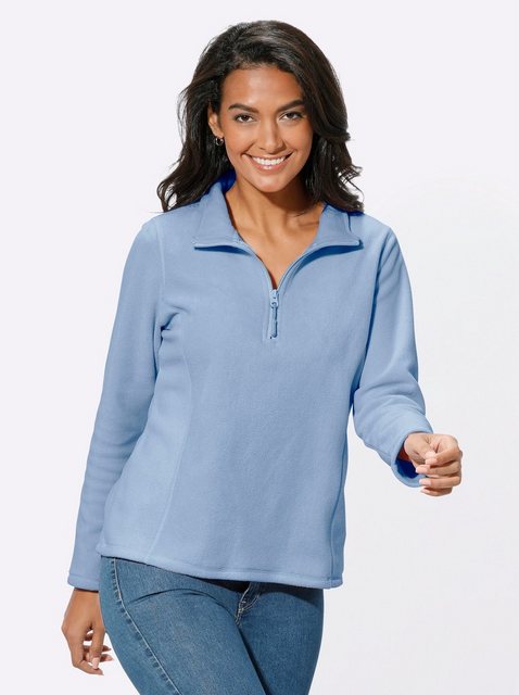 Casual Looks Fleeceshirt "Fleece-Shirt" günstig online kaufen