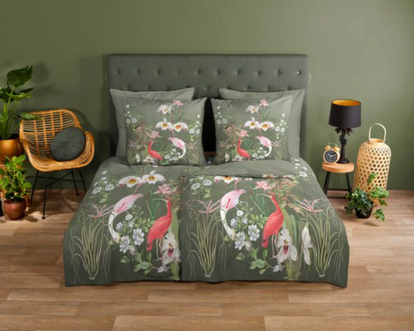 good morning Wendebettwäsche »Lesli«, Baumwolle, 135x200, 2 Teilig, Reißver günstig online kaufen