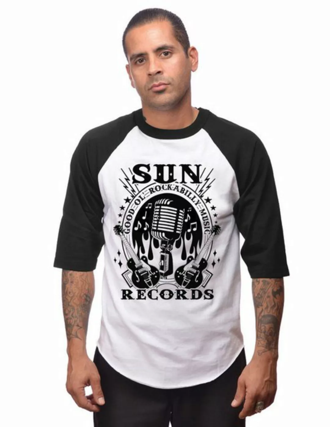 Steady Clothing T-Shirt Rockabilly Music Raglan günstig online kaufen