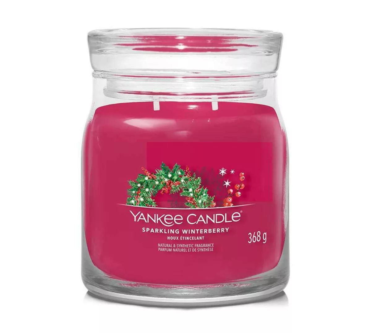 Yankee Candle Duftkerze Signature Sparkling Winterberry 368 g günstig online kaufen