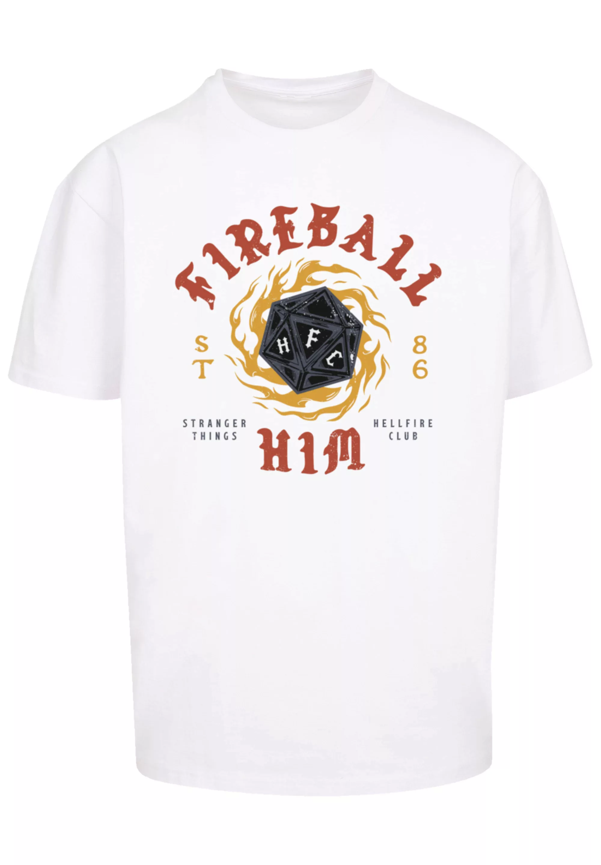 F4NT4STIC T-Shirt "Stranger Things Fireball Dice 86", Premium Qualität günstig online kaufen