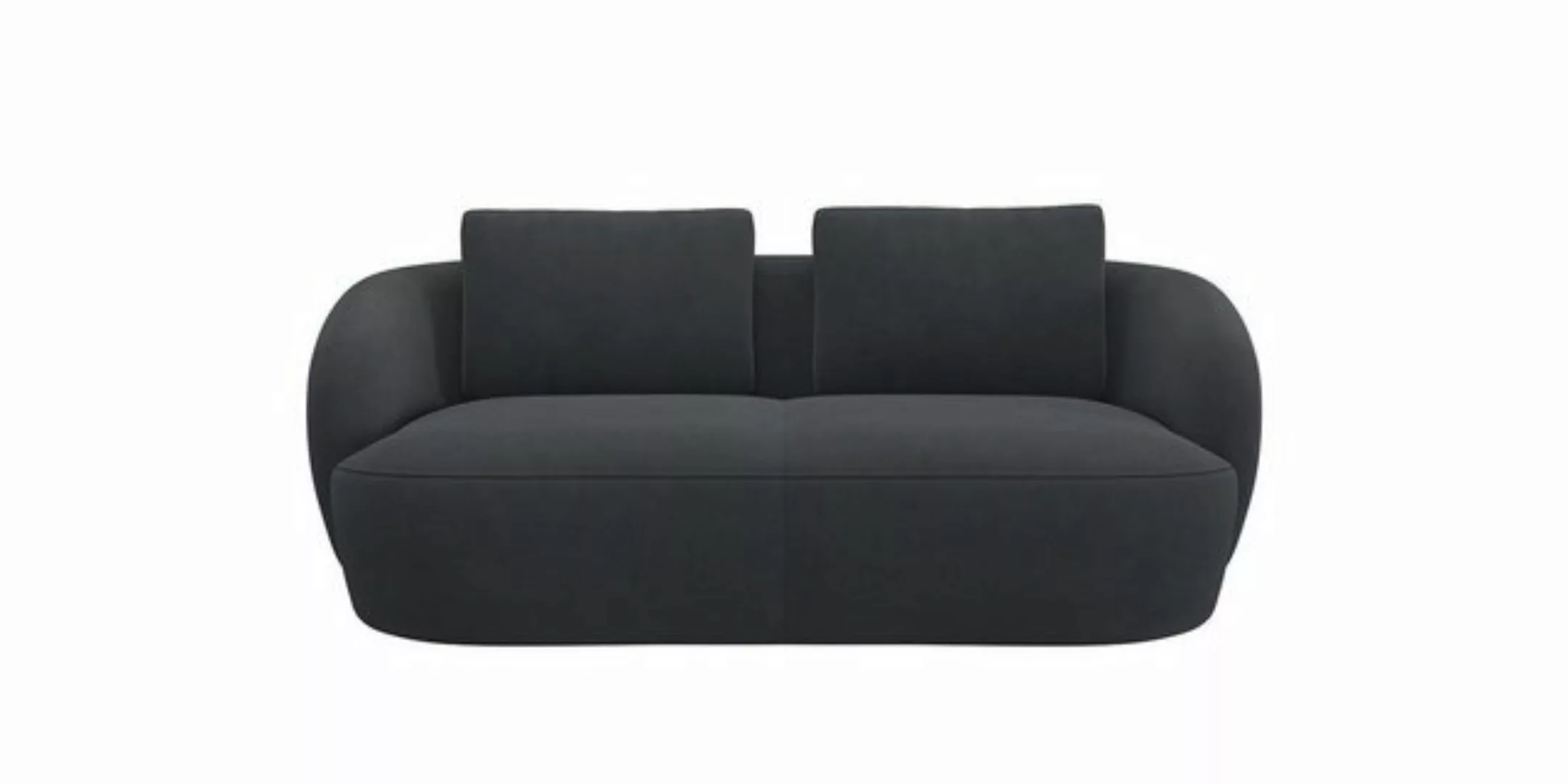 FLEXLUX 2,5-Sitzer Torino, rund, Couch, Loveseat, Modernes, organisches Sof günstig online kaufen