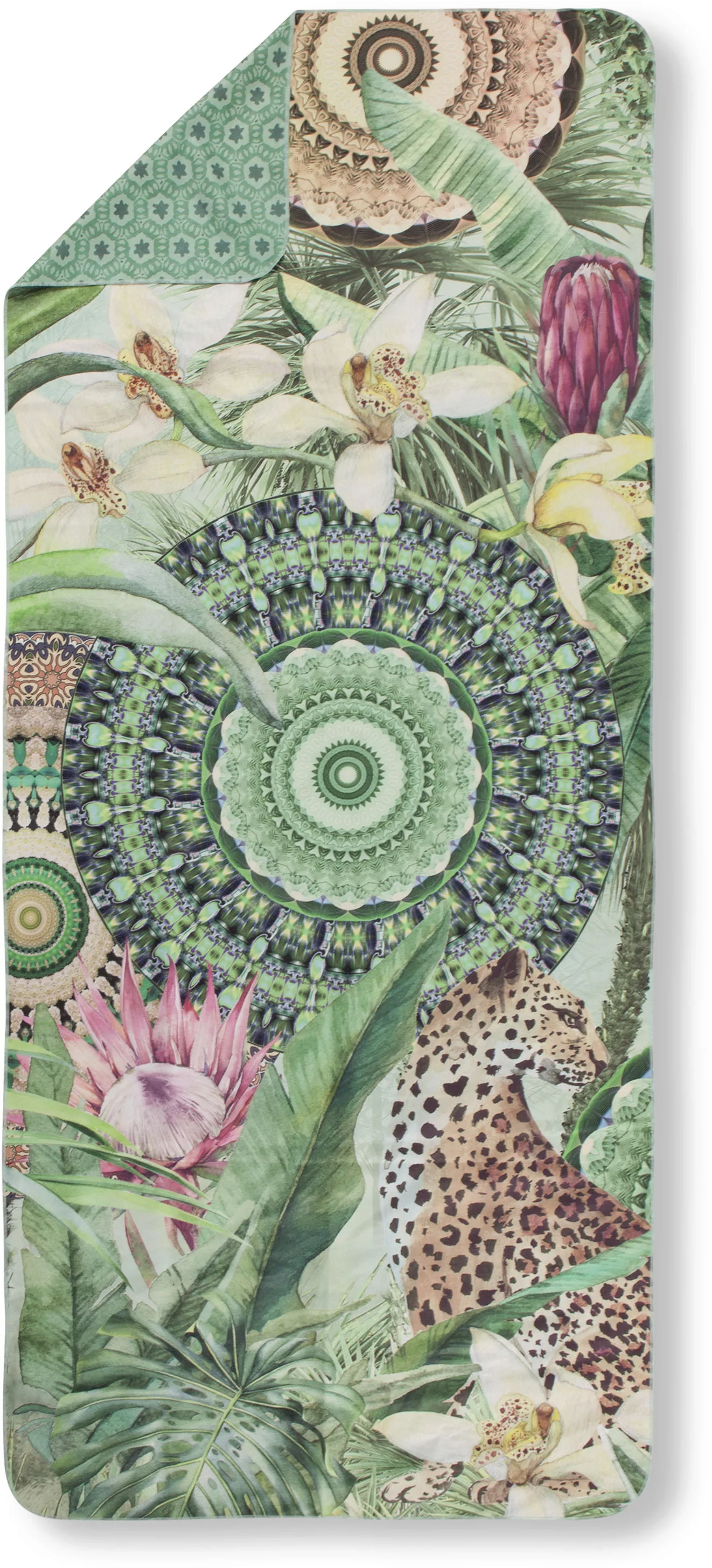 hip Strandtuch »Abhita«, (1 St., Strandtuch 100 x 180 cm), Baumwolle, Velou günstig online kaufen