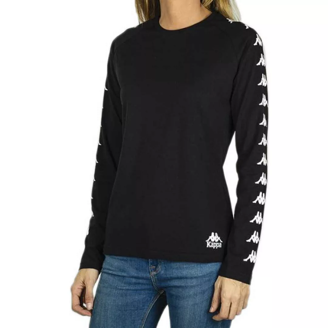Kappa Woodstock Authentic Langarm-t-shirt L Black / Red günstig online kaufen