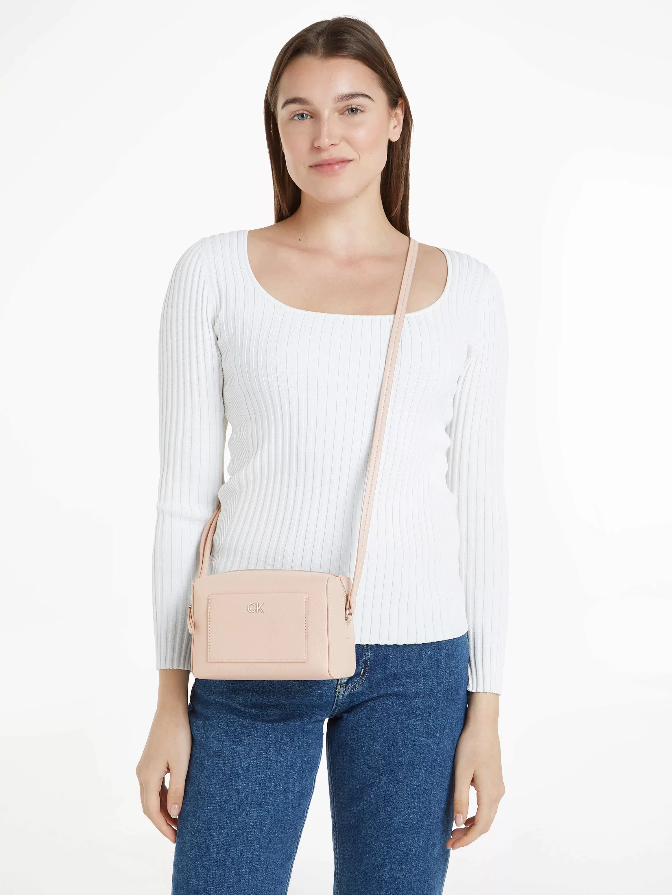 Calvin Klein Umhängetasche "CK DAILY CAMERA BAG PEBBLE", Handtasche Damen S günstig online kaufen