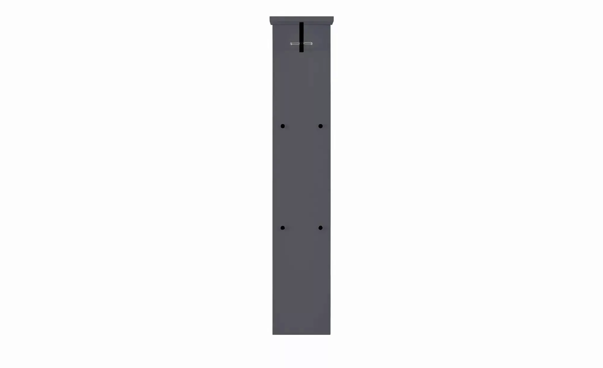 Wohnwert Garderobenpaneel  Nicolo ¦ grau ¦ MDF-Platte ¦ Maße (cm): B: 33 H: günstig online kaufen