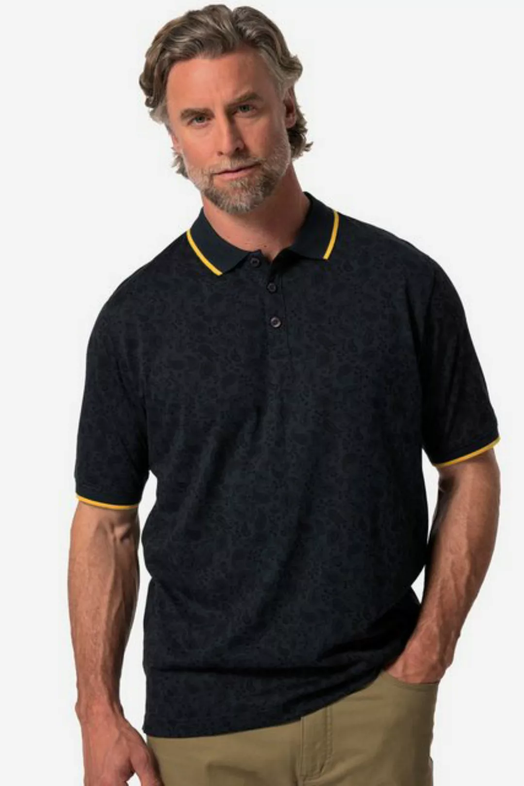 Boston Park Poloshirt Boston Park Poloshirt Halbarm Paisley bis 84/86 günstig online kaufen