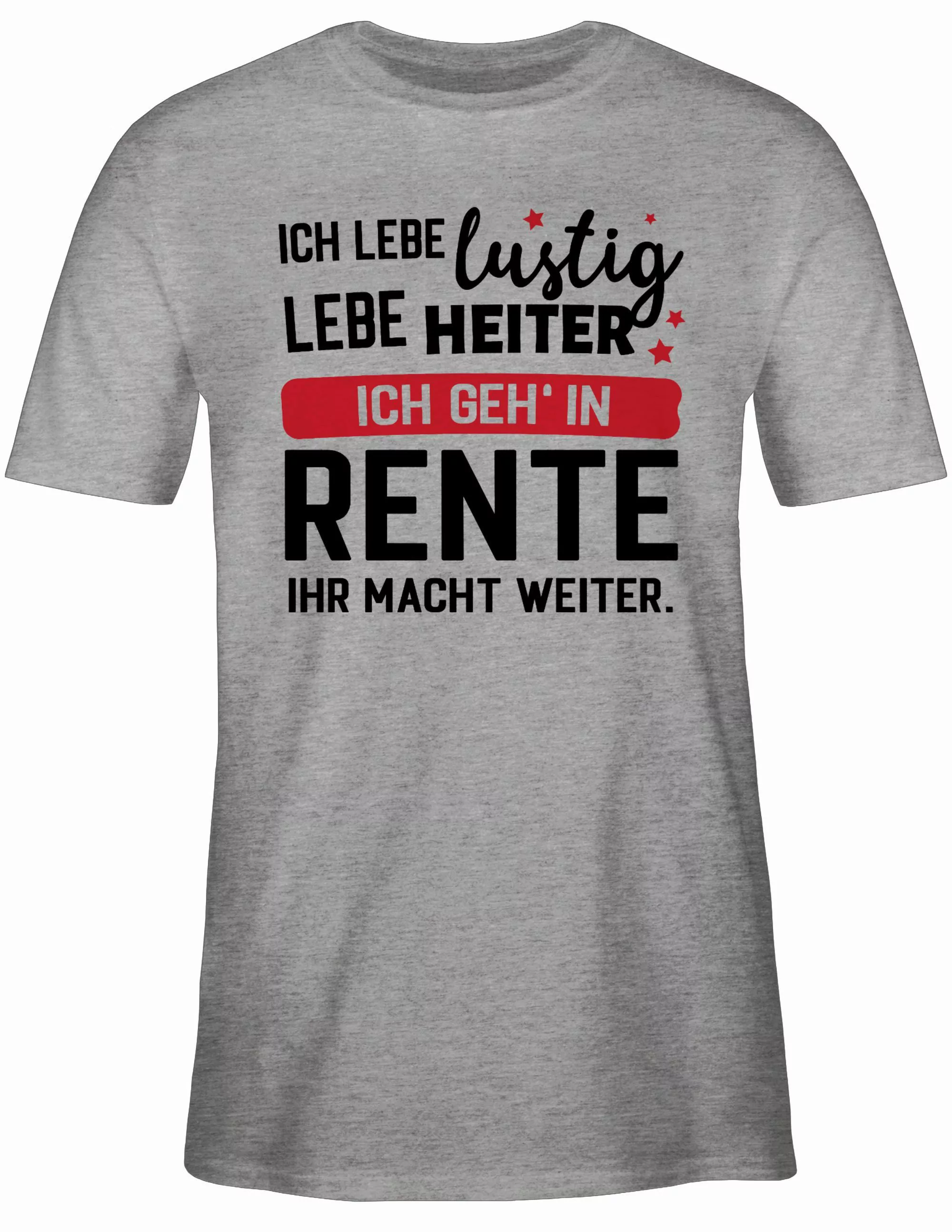 Shirtracer T-Shirt Ich geh in Rente günstig online kaufen