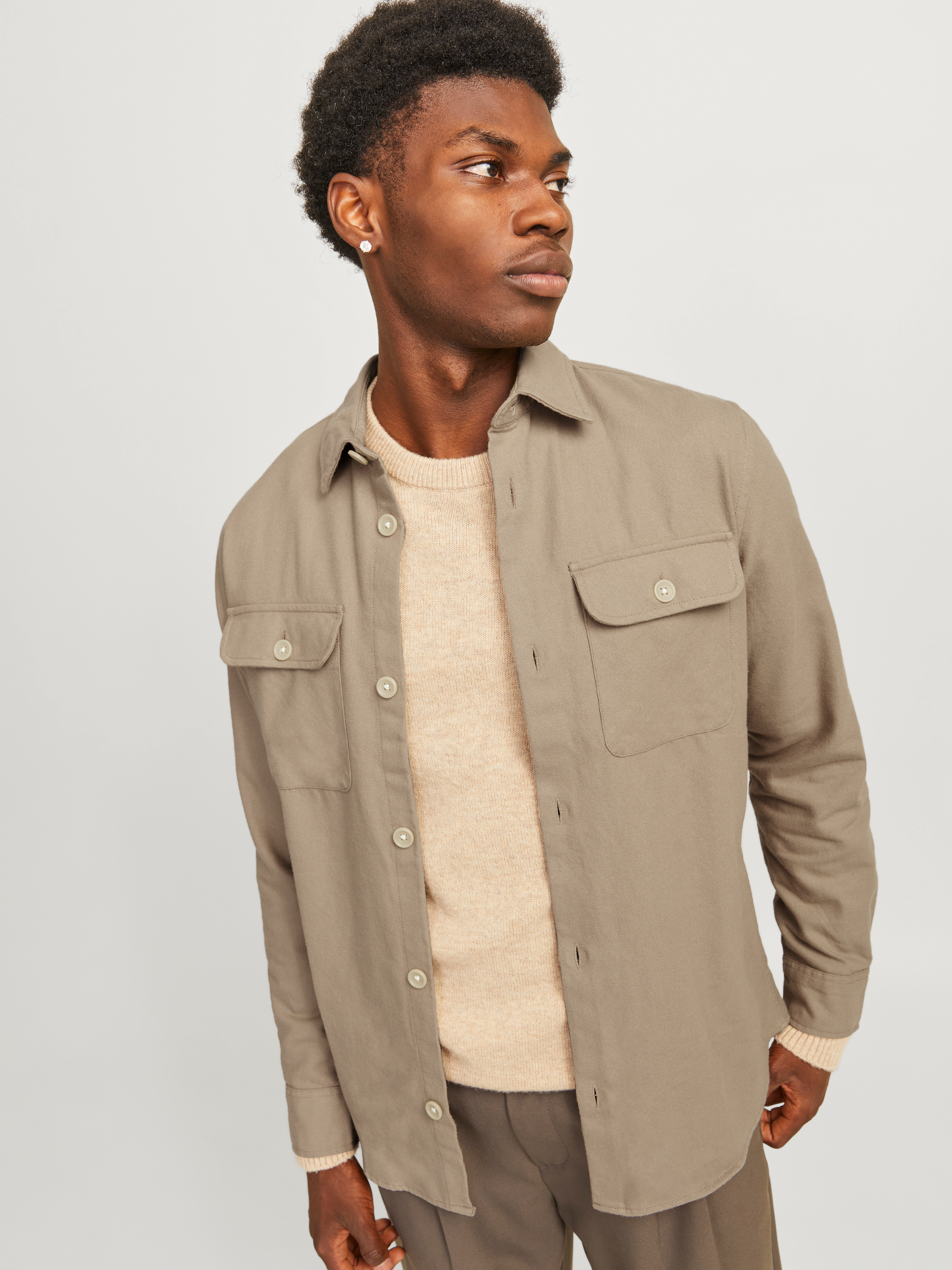 Jack & Jones Langarmhemd JJEDARREN OVERSHIRT LS NOOS günstig online kaufen