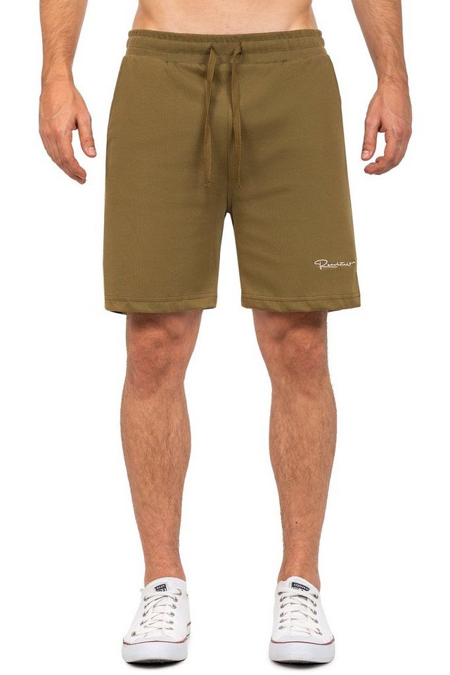 Reichstadt Shorts Casual Kurze Hose 23RS043 Khaki S Mit hochwertigem Stitch günstig online kaufen