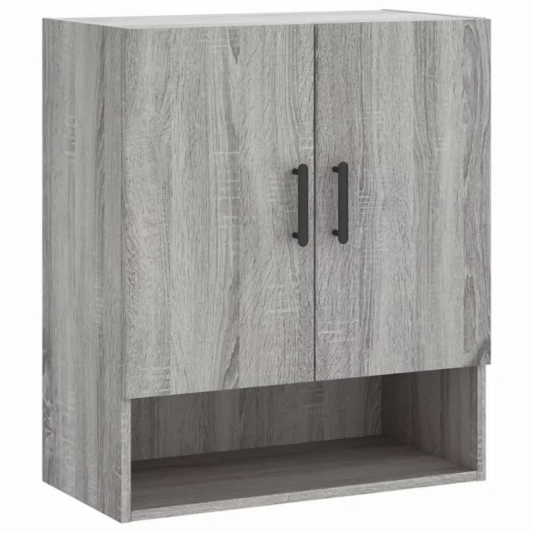 vidaXL Hängeschrank Wandschrank Grau Sonoma 60x31x70 cm Holzwerkstoff (1-St günstig online kaufen